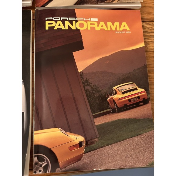 Porsche PCA Panorama Magazines 1995 (all issues Jan thru Dec) 40th Anniversary - Picture 9 of 16